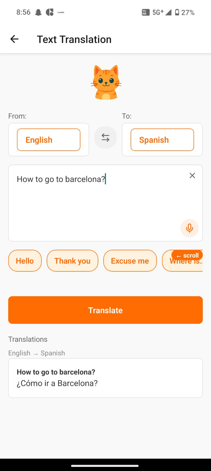 Text Translation